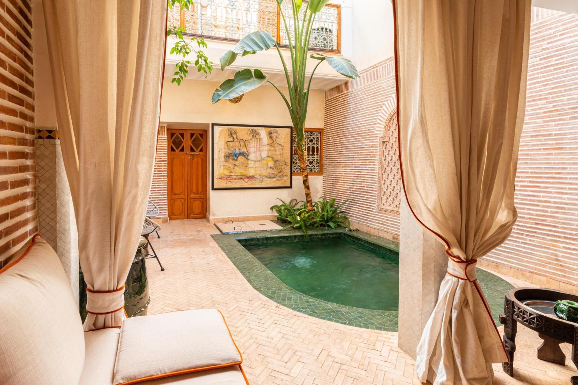 Riad The D'Orient - Piscine Privee - Petit Dejeuner Marrakesh Exteriör bild