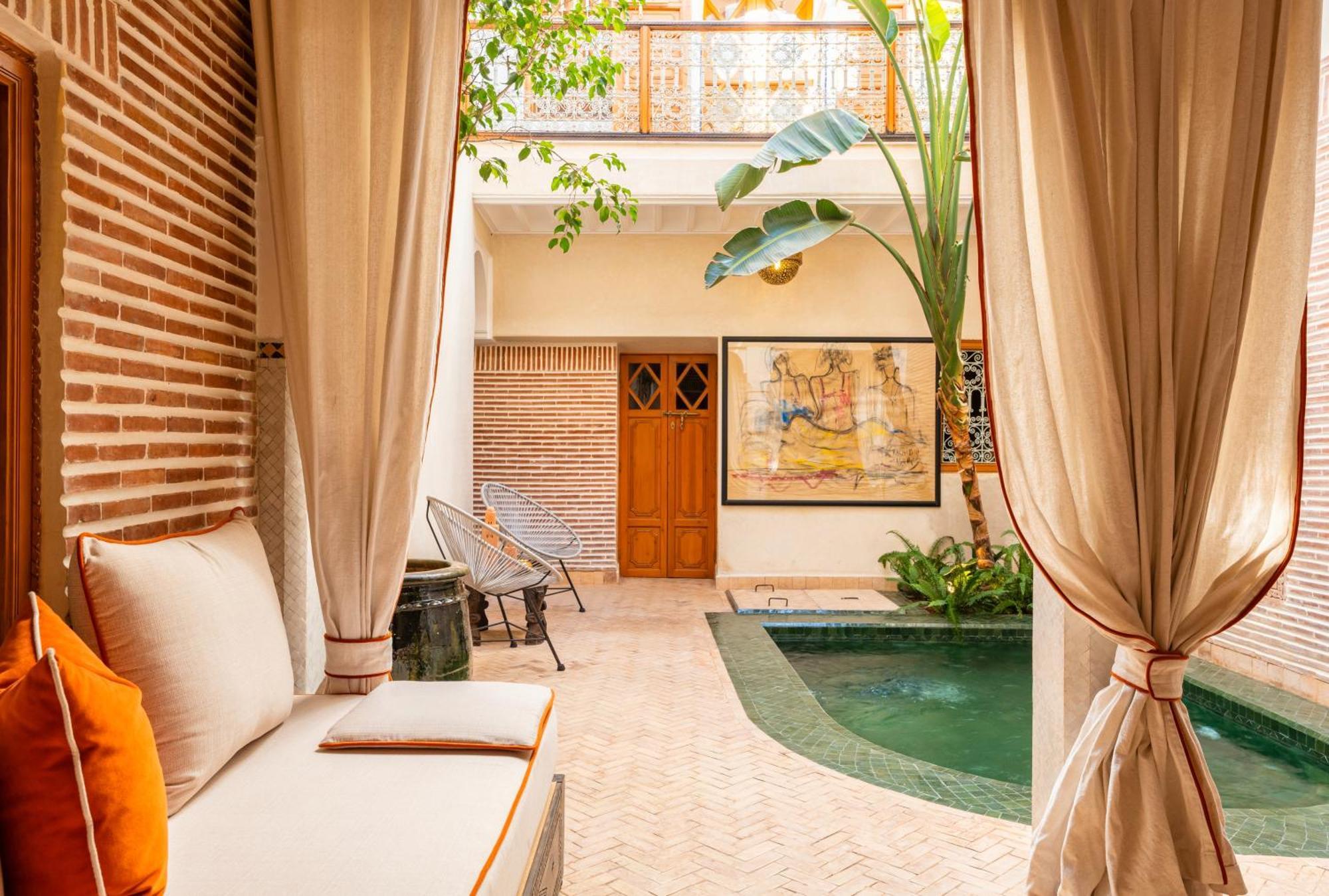 Riad The D'Orient - Piscine Privee - Petit Dejeuner Marrakesh Exteriör bild
